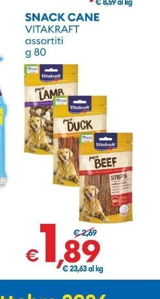 SNACKCANE VITAKRAFT assortiti