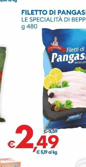 FILETTODIPANGASIO LESPECIALITADIBEPPE