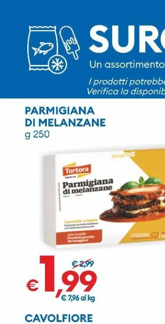 PARMIGIANA DI MELANZANE g 250