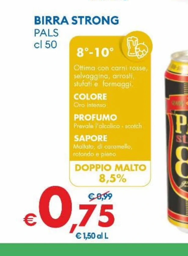 BIRRA STRONG PALS cl 50