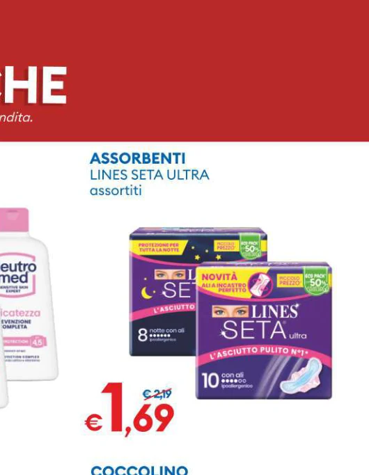 ASSORBENTI LINESSETAULTRA assortiti