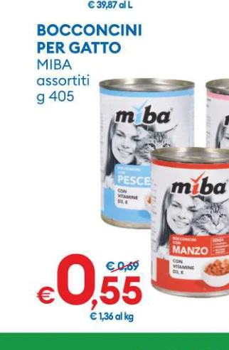 BOCCONCINI PERGATTO MIBA assortiti