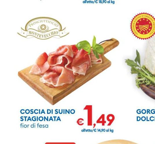 COSCIADISUINO STAGIONATA fiordi fesa