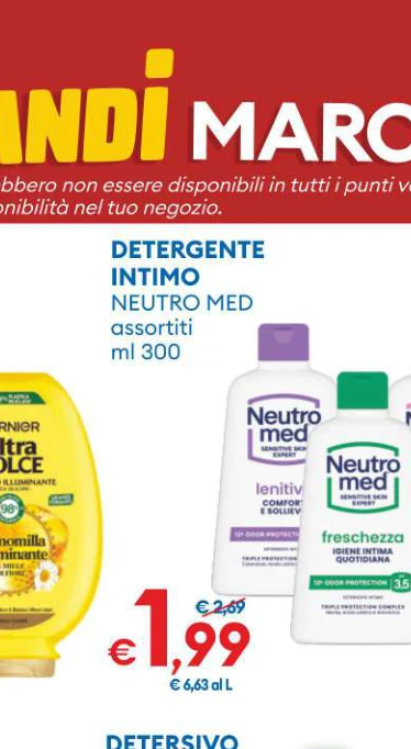 DETERGENTE INTIMO NEUTRO MED assortiti