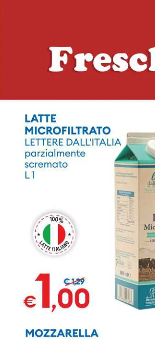 LATTE MICROFILTRATO parzialmente