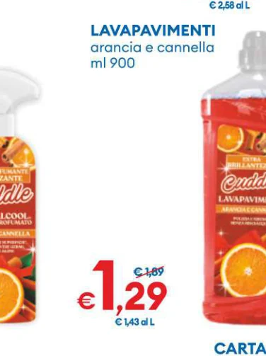 LAVAPAVIMENTI aranciaecannella