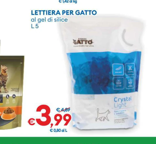 LETTIERAPERGATTO al gel di silice L5