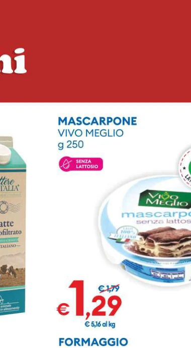 MASCARPONE VIVOMEGLIO