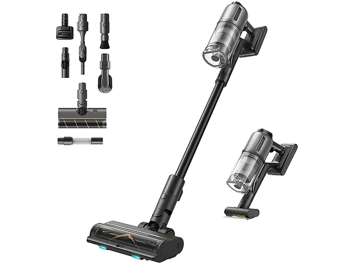 SCOPA ELETTRICA Z30 Stick, Potenza Max 855 W, Autonomia fino a 90 min, Contenitore polvere fino a 0,6 l, Nero - DREAME