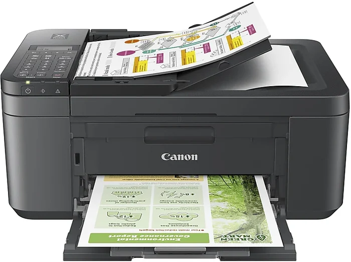 Stampante Inkjet Multifunzione 4 in 1 a colori PIXMA TR4755i, A4, Fronte retro automatico, WiFi, Nera - CANON