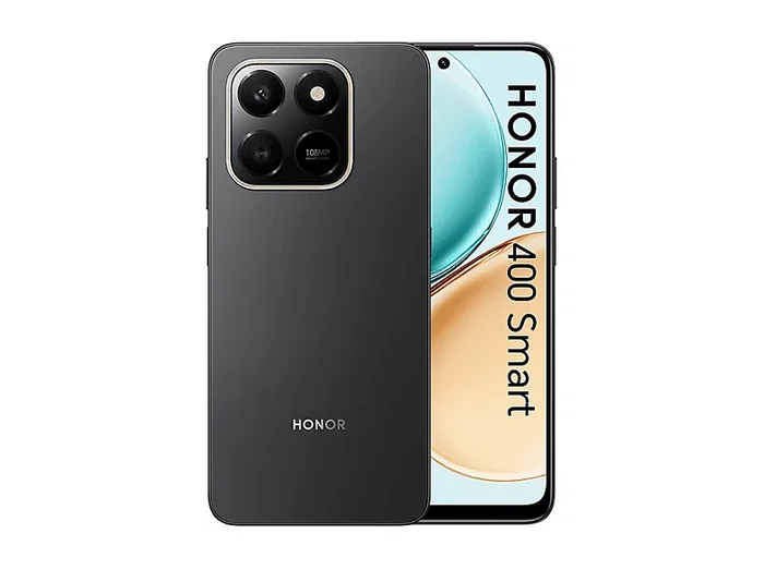 400 SMART 6+128GB, 128 GB, Black - HONOR
