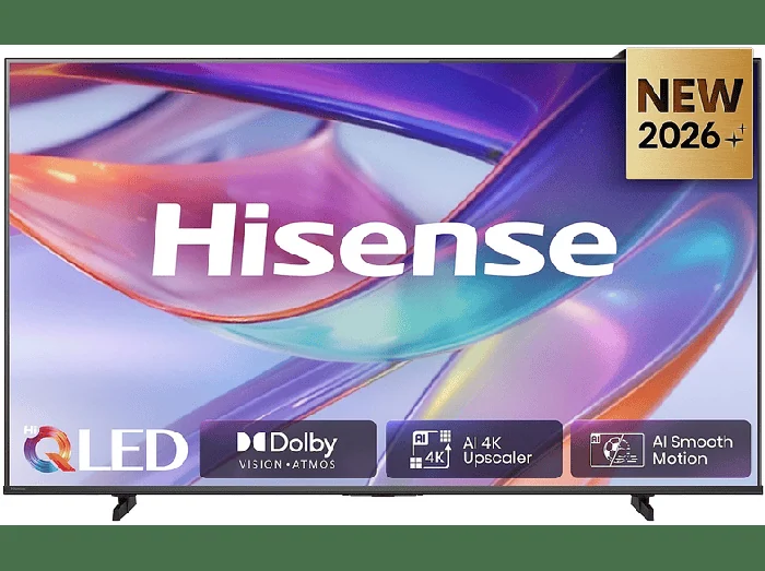 85Q7S, Smart TV QLED 85" 4K TV, 60Hz, Audio Dolby Atmos, VIDAA OS con 1000+ APP, Dolby Vision IQ, HDR 10+, Game Mode Plus, Bluetooth, Wifi, Alexa Built-in, AirPlay2, lativù 4K - HISENSE