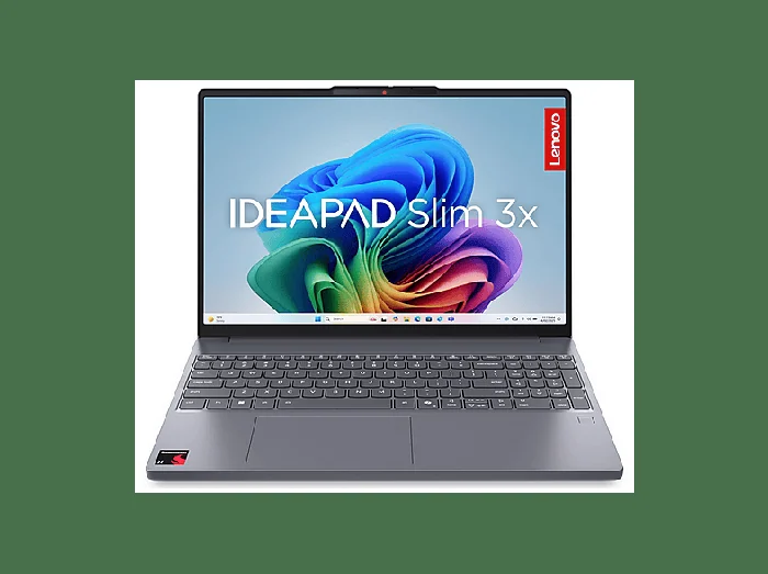 IdeaPad Slim 3 83N30091IX NOTEBOOK, 15,3 ", processore Qualcomm Snapdragon X X1-26-100, Qualcomm Adreno™ Onboard Graphics, RAM 16 GB, 256 GB SSD, Grey, Windows 11 Home - LENOVO