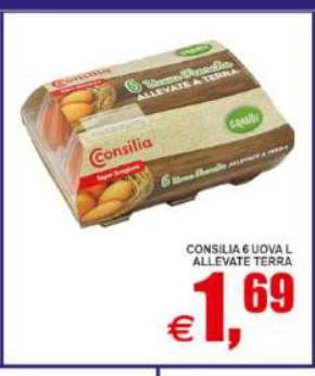 6 uova allevate a terra