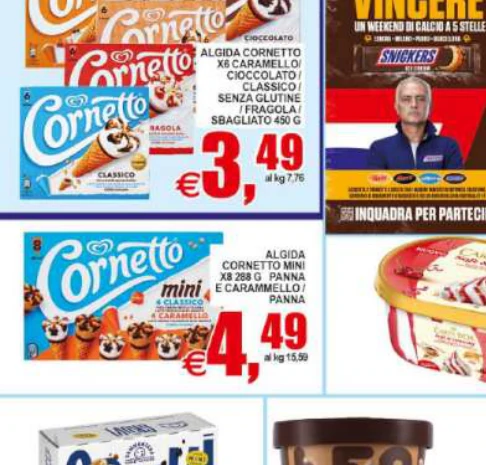INOUA Orneto CORNETTOMINI X8288GPANNA ECARAMMELLOT