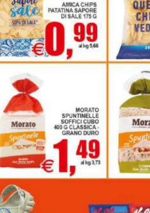 MORATO SPUNTINELLE Morate 40DGCLASSICA GRANO DURO