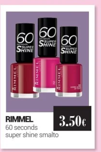 60 Seconds Super Shine smalto