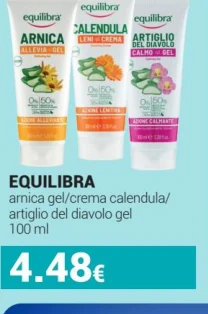 Arnica gel/crema calendula/artiglio del diavolo gel
