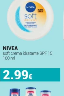 Soft crema idratante SPF 15