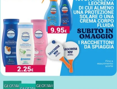 Prodotti corpo/solari selezionati