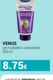 Gel multiattivo anticellulite