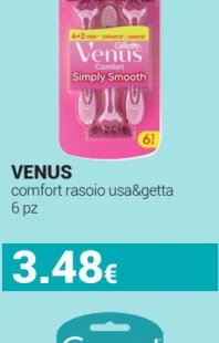 Comfort rasoio usa e getta