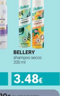 Shampoo secco