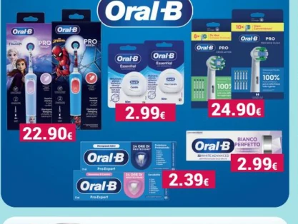 Prodotti igiene orale assortiti