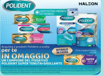 Prodotti protesi dentali assortiti