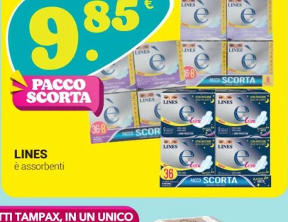 È assorbenti pacco scorta