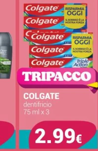 Dentifricio tripacco