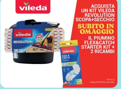 Kit Revolution scopa + secchio