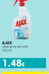 Detergente per vetri