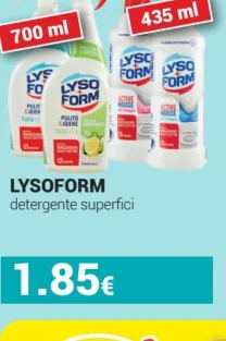 Detergente superfici