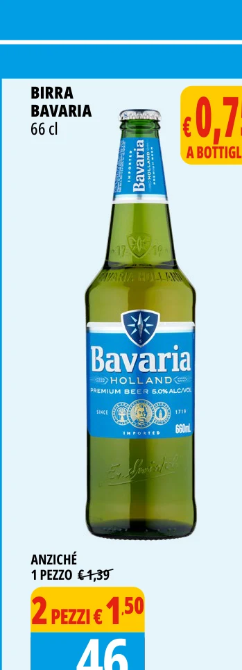 BIRRA BAVARIA 66 cl