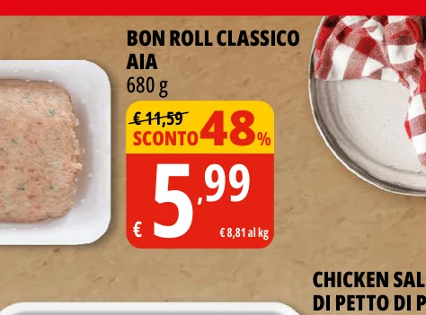 BON ROLL CLASSICO AIA 680 g