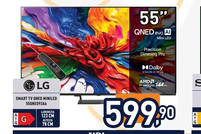 LG SMARTTV QNED MINILED 55QNED93A6