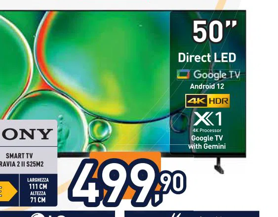 Sony SMARTTV 4KProcessor BRAVIA21IS25M2