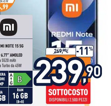 RicaricaTurboda45W DISPONIBILI2.500PEZZI