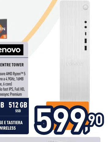 Lenovo MOUSEETASTIERA dicache6core 16GB512GB