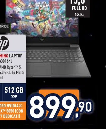HP VICTUSGAMINGLAPTOP GEFORCERTXTN5050CON 8GBGDDR7DEDICATI