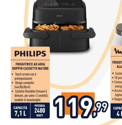 Philips lavabileinlavastoviglie 44x30x30cm divisoreperunirei2.cesteltil.