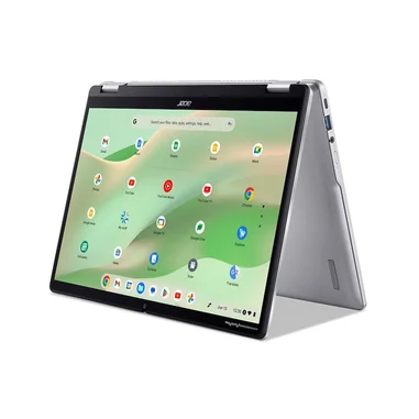 Chromebook Spin 314 CP314-2HN-C41C Intel® N N100 35,6 cm (14") Touch screen WUXGA 8 GB LPDDR5-SDRAM 128 GB eMMC Wi-Fi 6E (802.11ax) ChromeOS Argento QWERTY Italiano - Acer