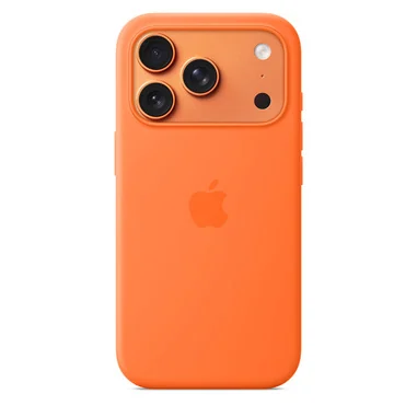 Custodia MagSafe in silicone per iPhone 17 Pro - Arancione - Apple