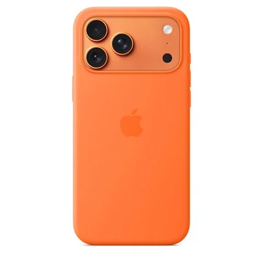 Custodia MagSafe in silicone per iPhone 17 Pro Max - Arancione - Apple