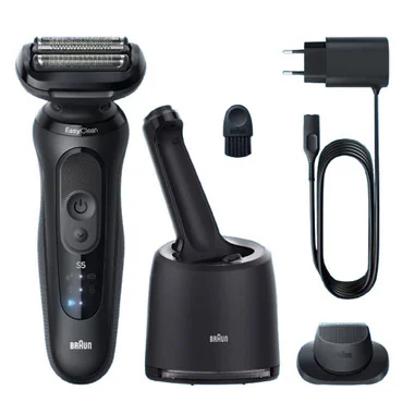 Series 5 Rasoio Elettrico, Fino a 50 min, Stazione SmartCare, 52-N7200CC, Nero - Braun