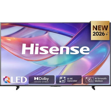 Smart TV QLED 43" 4K TV 43Q7S, 60Hz, Audio Dolby Atmos, VIDAA OS con 1000+ APP, Dolby Vision IQ, HDR 10+, Game Mode Plus, Bluetooth, Wifi, Alexa Built-in, AirPlay2, lativù 4K - Hisense