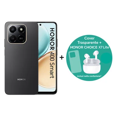 BUNDLE 400 SMART 17,2 cm (6.77") MagicOS 9.0 8 GB 256 GB 6500 mAh Nero - Honor