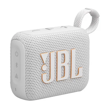 Go 4, Sistema audio portatile waterproof e dustproof, Bianco - JBL