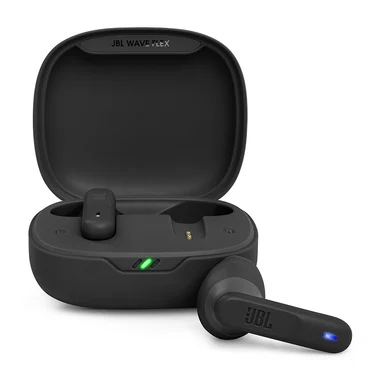 Wave Flex 2 Auricolari Bluetooth True Wireless con 40 Ore di Autonomia Design a Stick, Nero - JBL